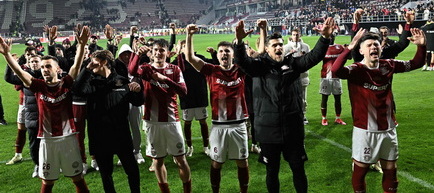 Liga 1 - Etapa 28: Rapid Bucureşti - FC UTA Arad 4-1